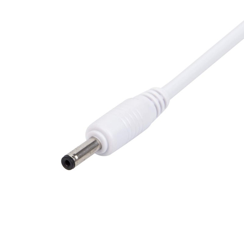 Xenocam Power Extension Cable 16.5ft 1.35mm x 3.5mm Compatible with 5V DC Adapter Cord for CCTV Security Camera IP Camera Standalone DVR(16.5ft DC 3.5mm Plug White) - Image 3